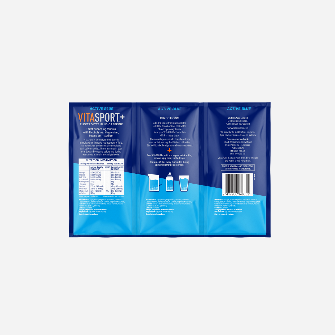 + Caffeine Active Blue